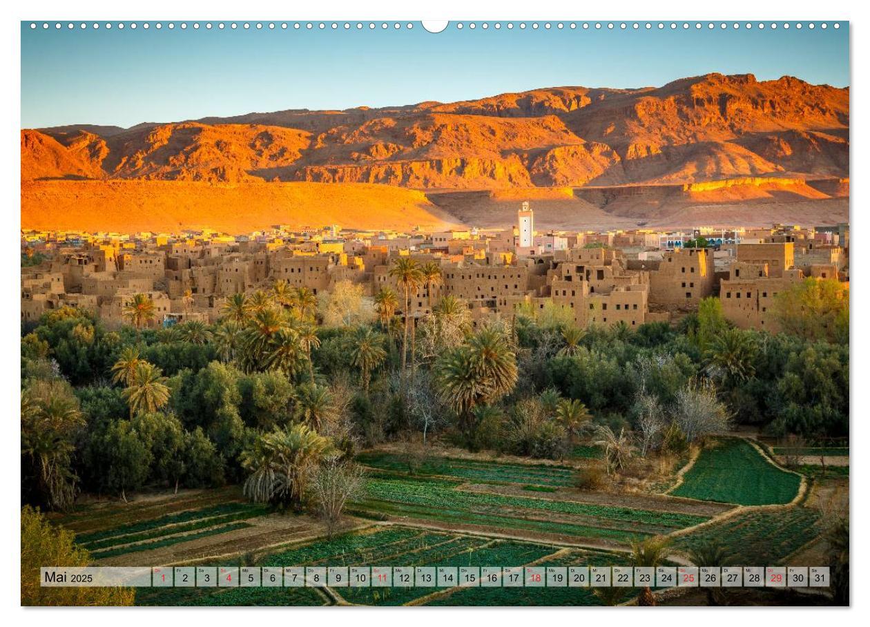 Bild: 9783435477104 | Marokko: Marrakesch, Atlas, Sahara, Fès (Wandkalender 2025 DIN A2...