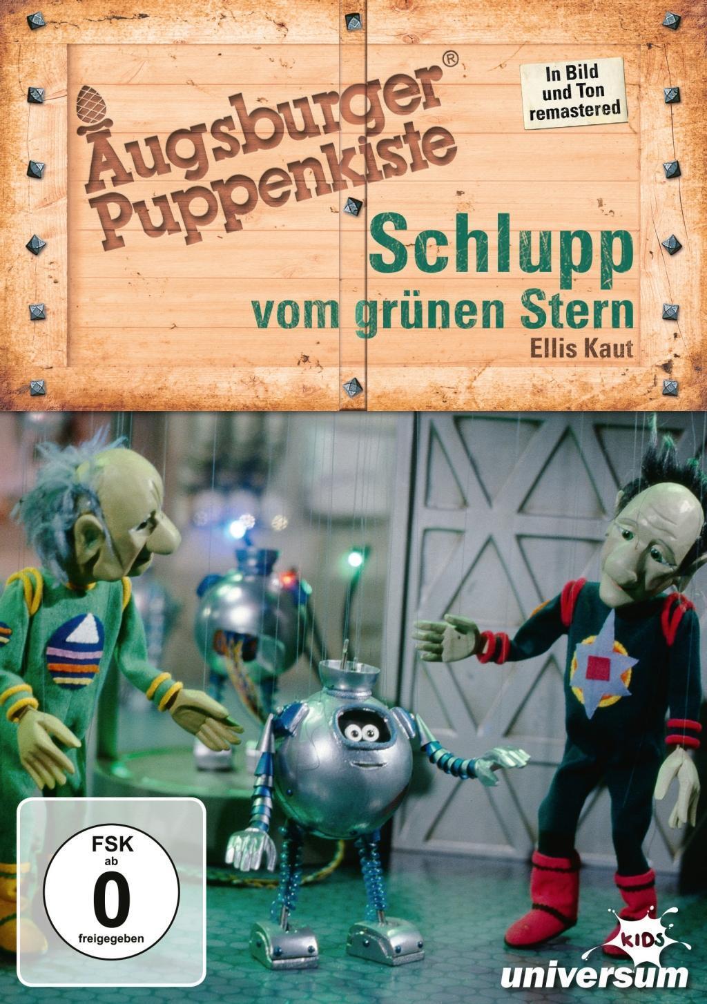 Cover: 889853734290 | Augsburger Puppenkiste - Schlupp vom grünen Stern | DVD | Deutsch