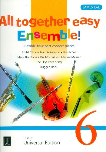 Cover: 9790008089343 | All Together easy Ensemble! Volume 6 | Flexible 4-Part Concert Pieces