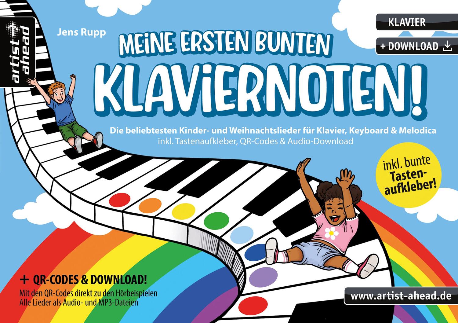 Cover: 9783866422094 | Meine ersten bunten Klaviernoten! | Jens Rupp | Broschüre | 60 S.