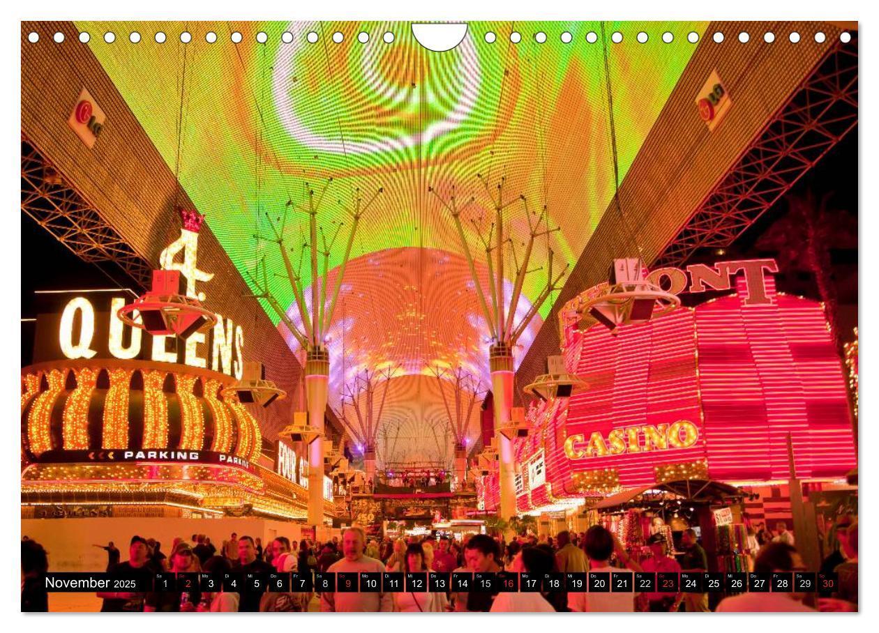 Bild: 9783435719938 | Las Vegas (Wandkalender 2025 DIN A4 quer), CALVENDO Monatskalender