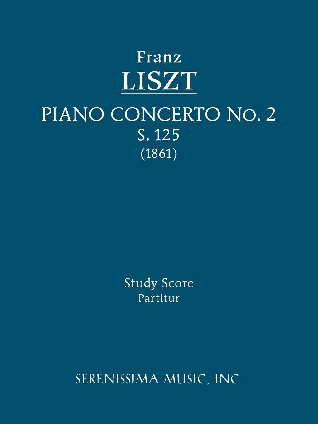 Cover: 9781608740055 | Piano Concerto No.2, S.125 | Study score | Bernhard Stavenhagen | Buch