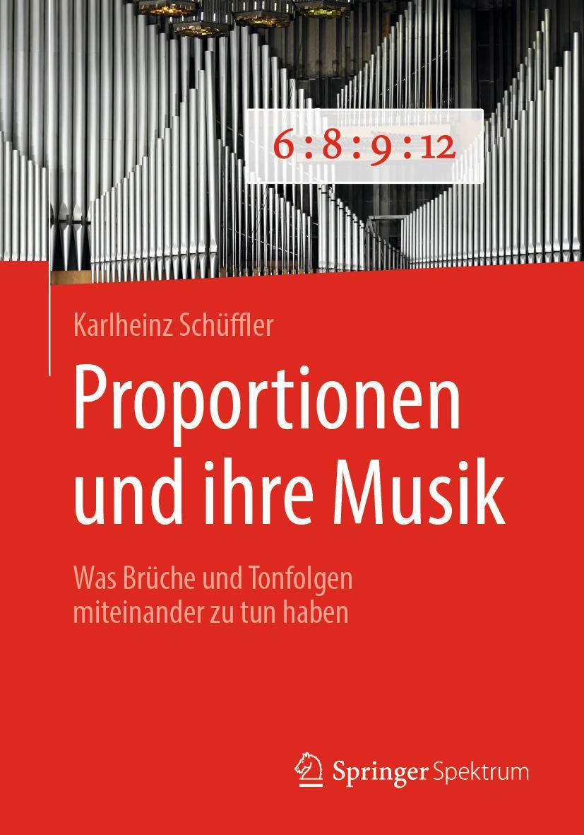 Cover: 9783662598047 | Proportionen und ihre Musik | Karlheinz Schüffler | Taschenbuch | xxvi