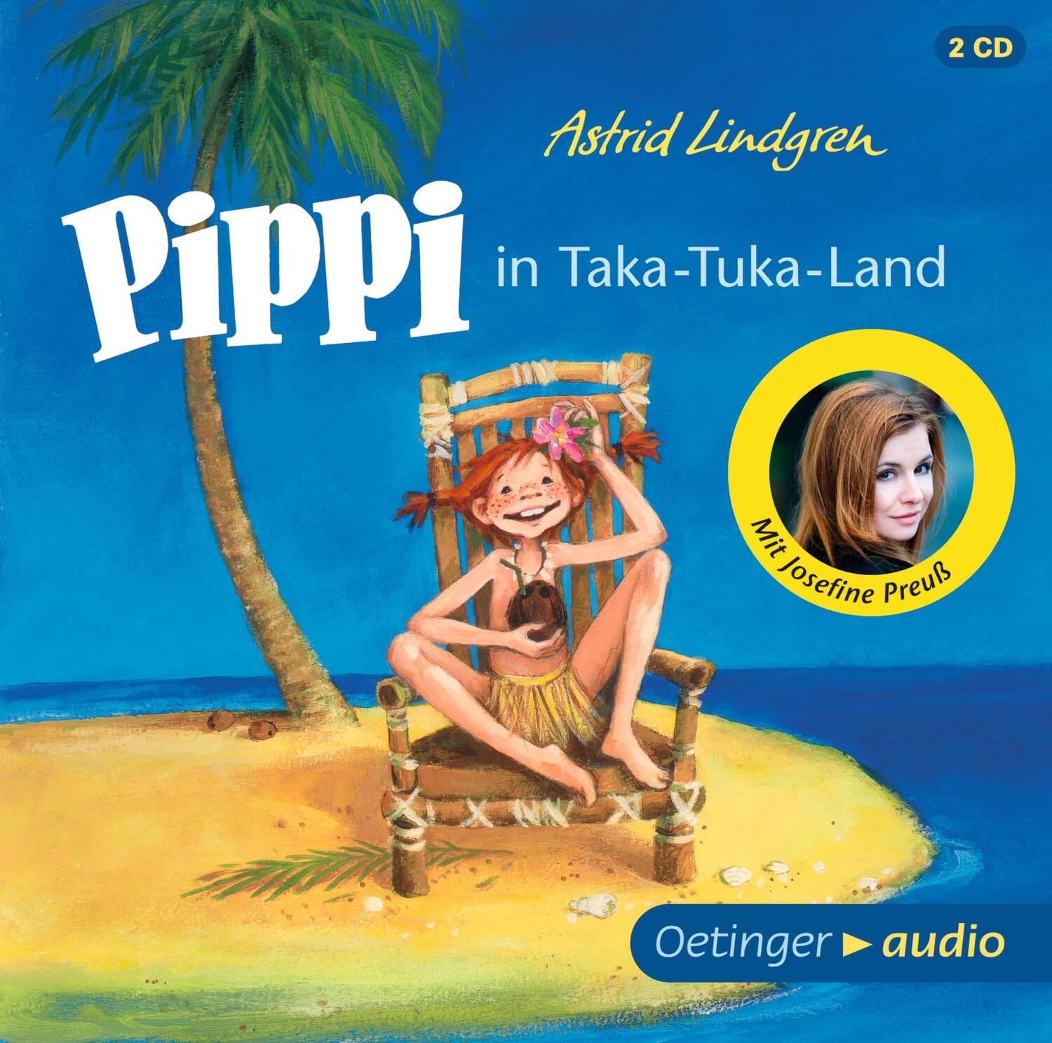 Cover: 9783837310047 | Pippi in Taka-Tuka-Land (2 CD) | Ungekürzte Lesung | Astrid Lindgren