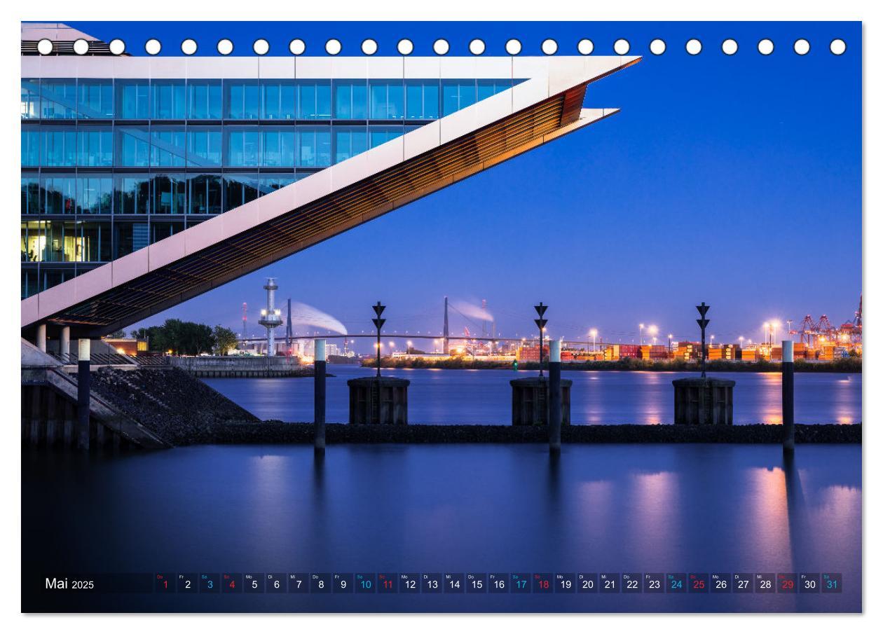 Bild: 9783435043750 | Hamburg Architektur und Stadtlandschaft (Tischkalender 2025 DIN A5...