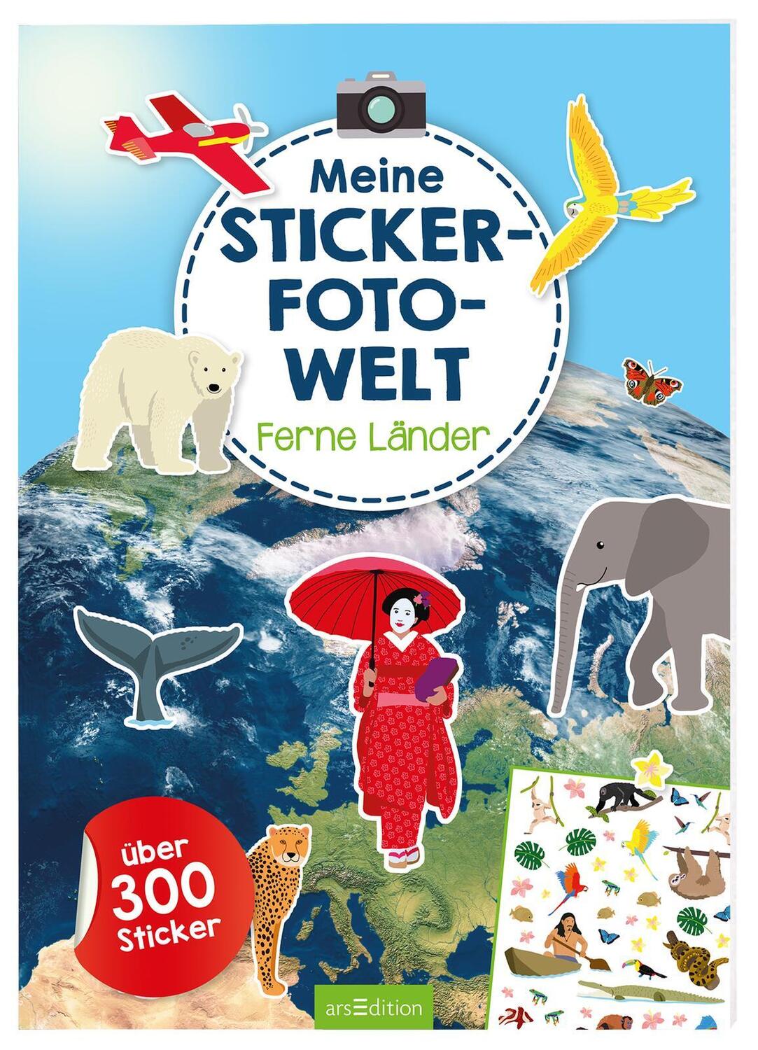 Cover: 9783845845562 | Meine Sticker-Fotowelt - Ferne Länder | Über 300 Sticker | Taschenbuch