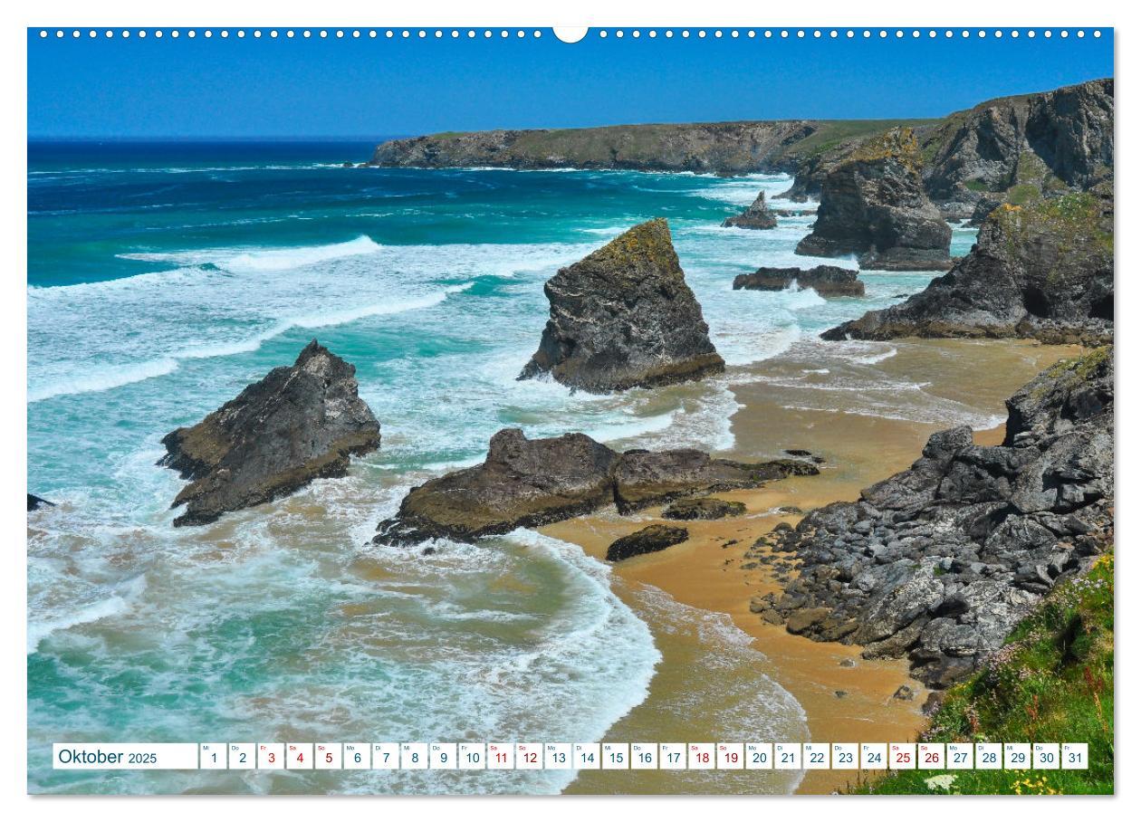 Bild: 9783383908866 | Cornwall &amp; Devon 2025 (Wandkalender 2025 DIN A2 quer), CALVENDO...