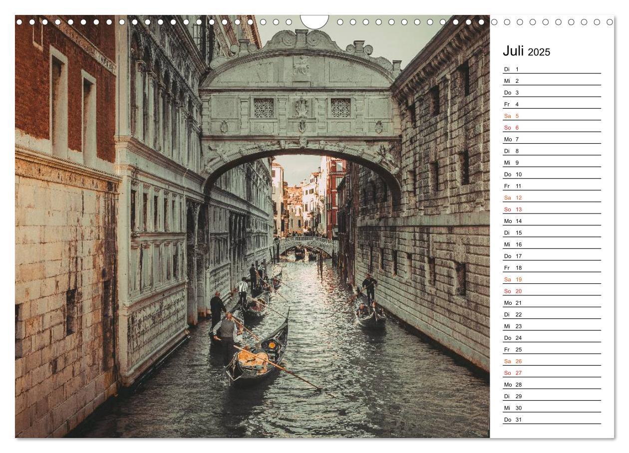 Bild: 9783435535804 | Traumstadt Venedig (Wandkalender 2025 DIN A3 quer), CALVENDO...