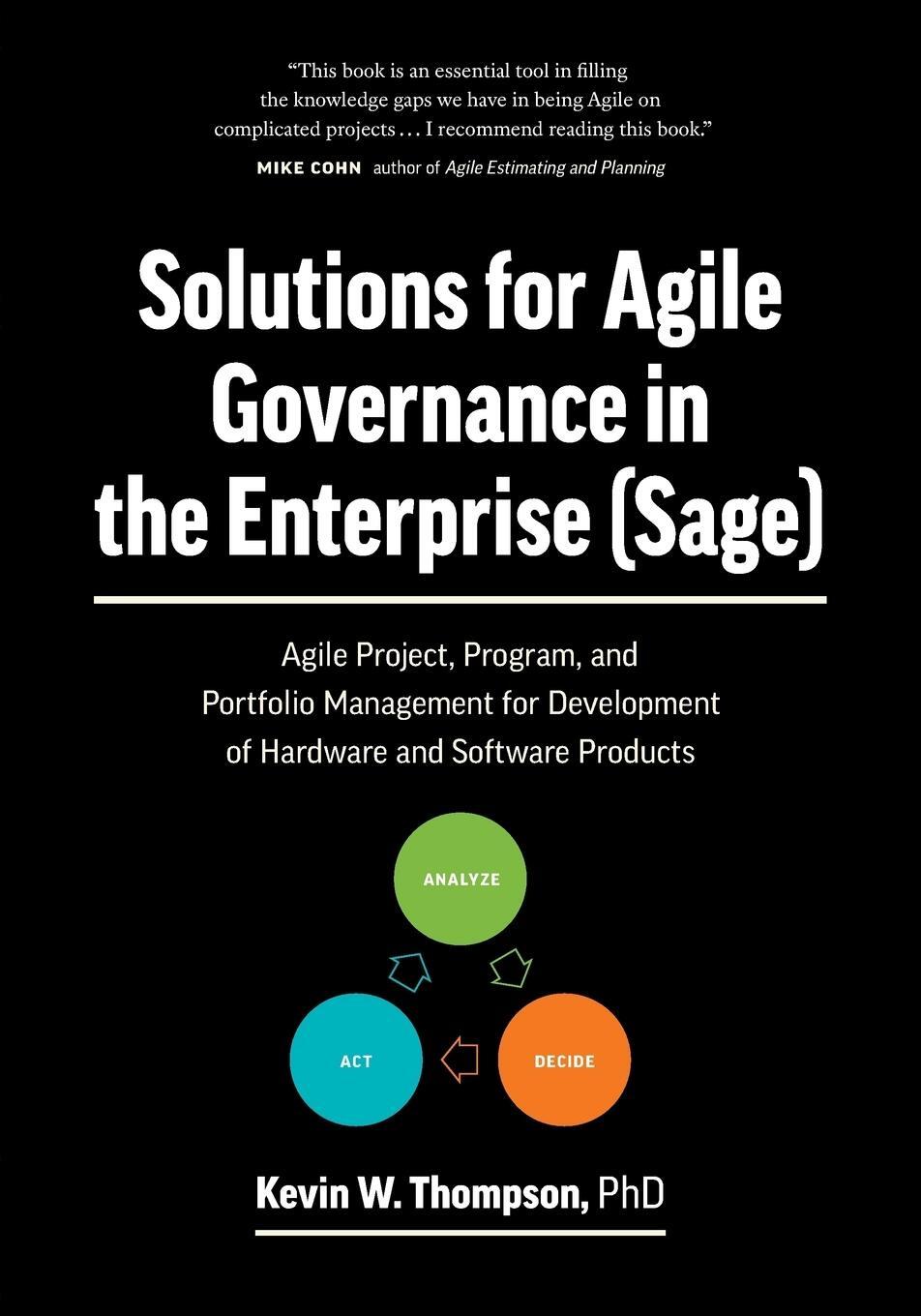 Cover: 9780578420585 | Solutions for Agile Governance in the Enterprise (SAGE) | Thompson