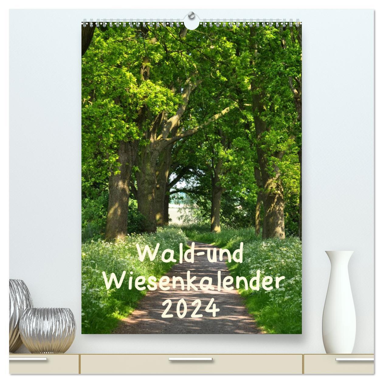 Cover: 9783383458927 | Wald- und Wiesenkalender 2024 Planer (hochwertiger Premium...
