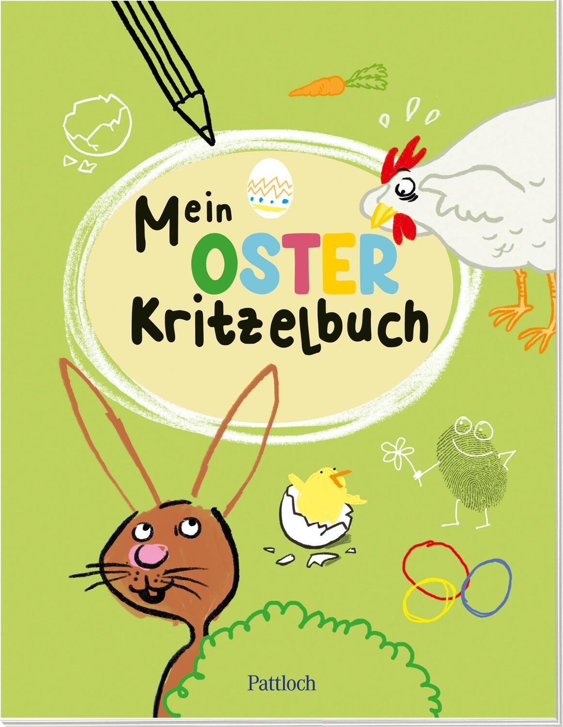 Cover: 9783629008657 | Mein Oster-Kritzelbuch | Jutta Wetzel | Taschenbuch | 48 S. | Deutsch