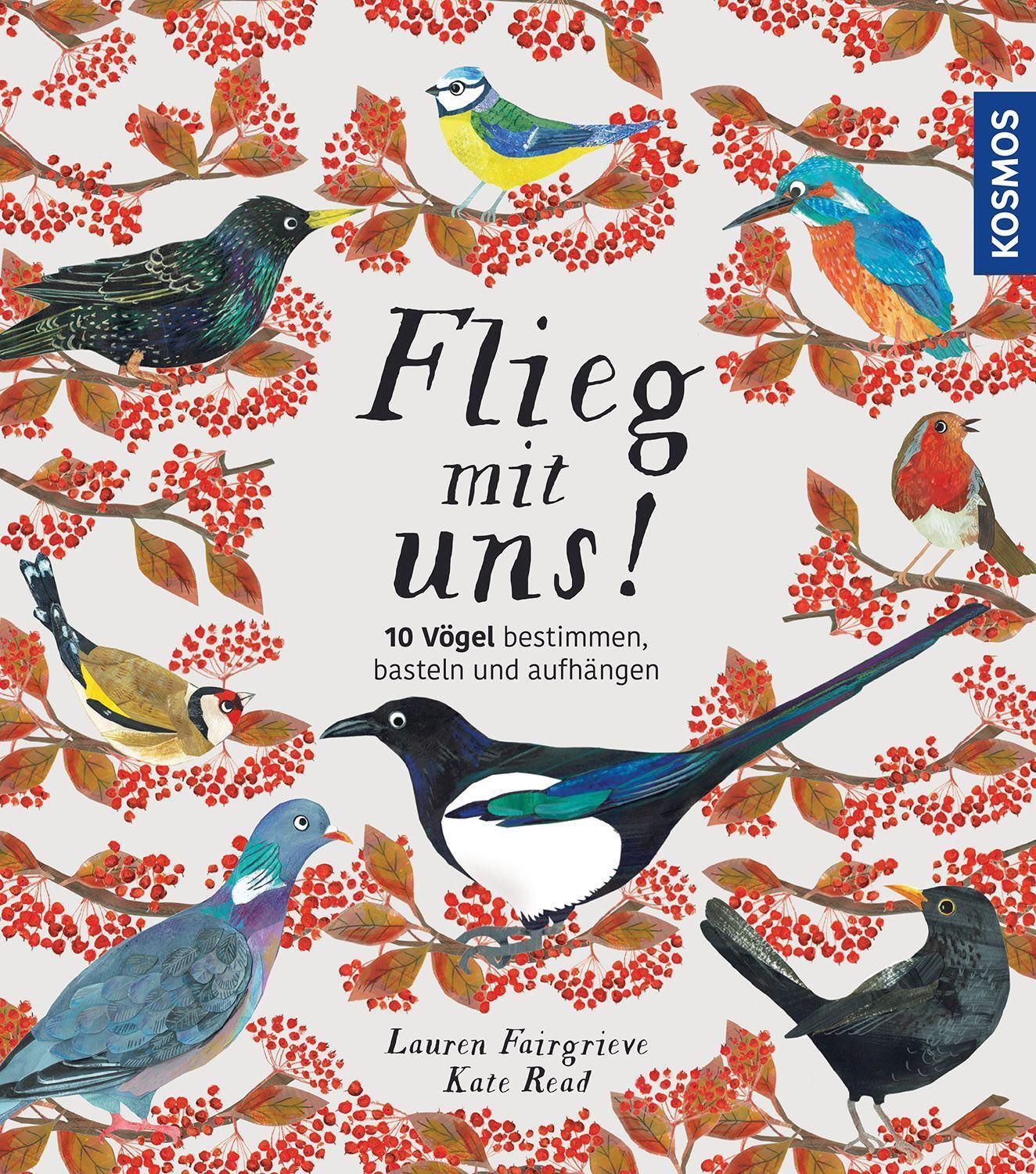 Cover: 9783440177426 | Flieg mit uns! | 10 Vögel bestimmen, basteln und aufhängen | Buch