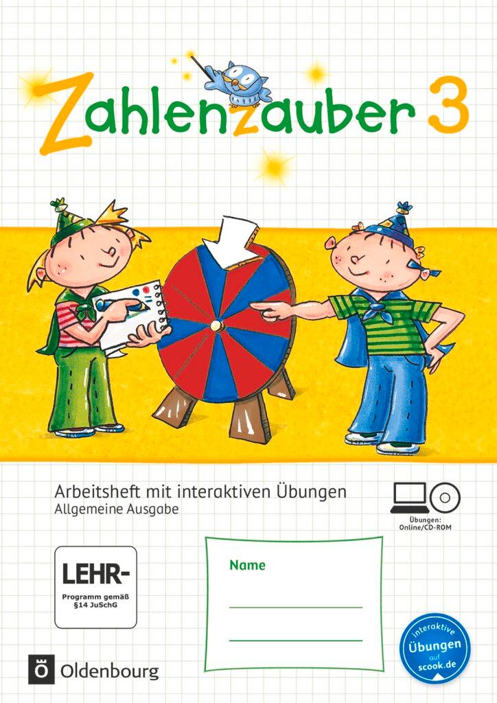 Cover: 9783637022034 | Zahlenzauber 3. Schuljahr - Allgemeine Ausgabe - Arbeitsheft mit...