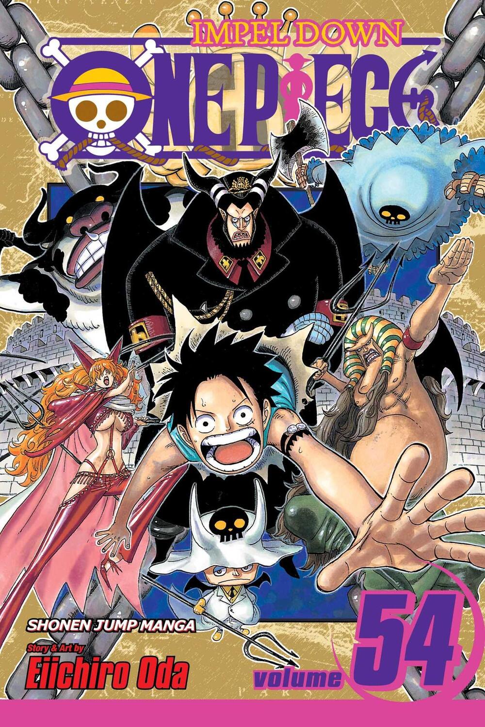 Cover: 9781421534701 | One Piece, Vol. 54 | Unstoppable | Eiichiro Oda | Taschenbuch | 2010