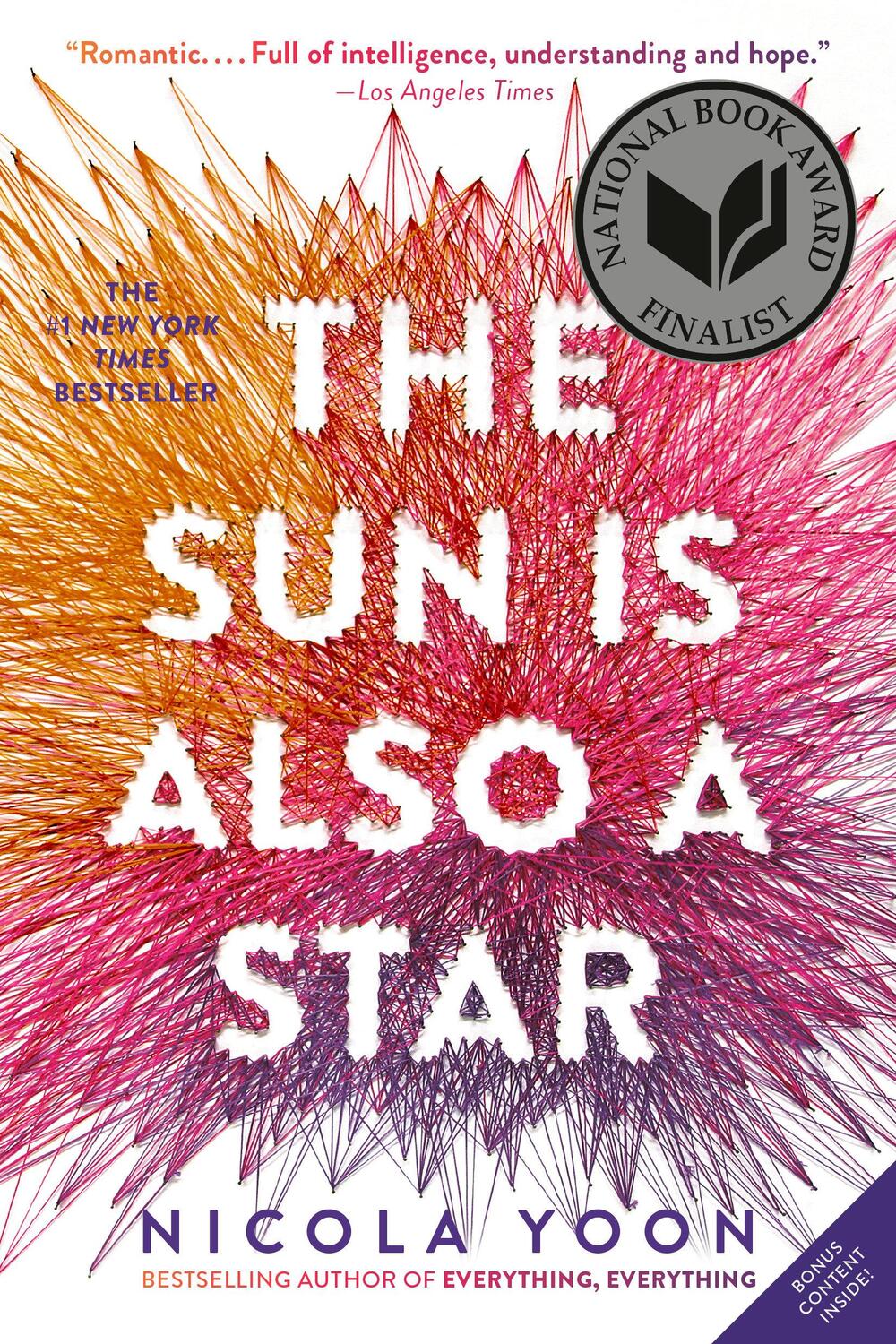 Cover: 9780553496710 | The Sun Is Also a Star | Nicola Yoon | Taschenbuch | Englisch | 2019