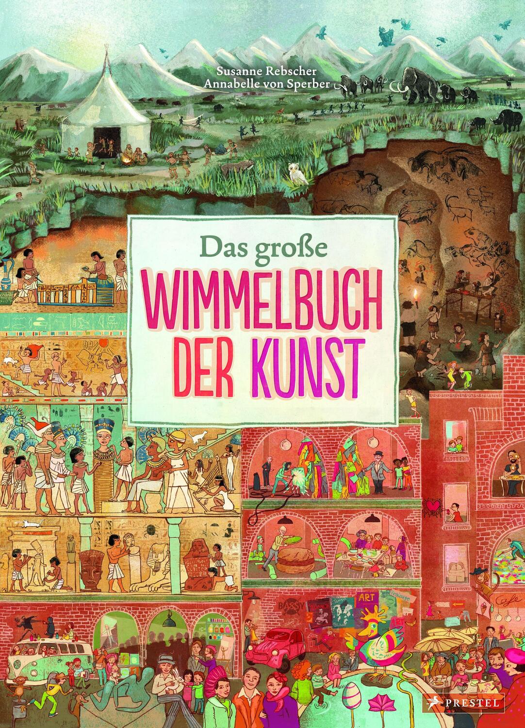 Cover: 9783791372044 | Das große Wimmelbuch der Kunst | Susanne Rebscher | Buch | 32 S.