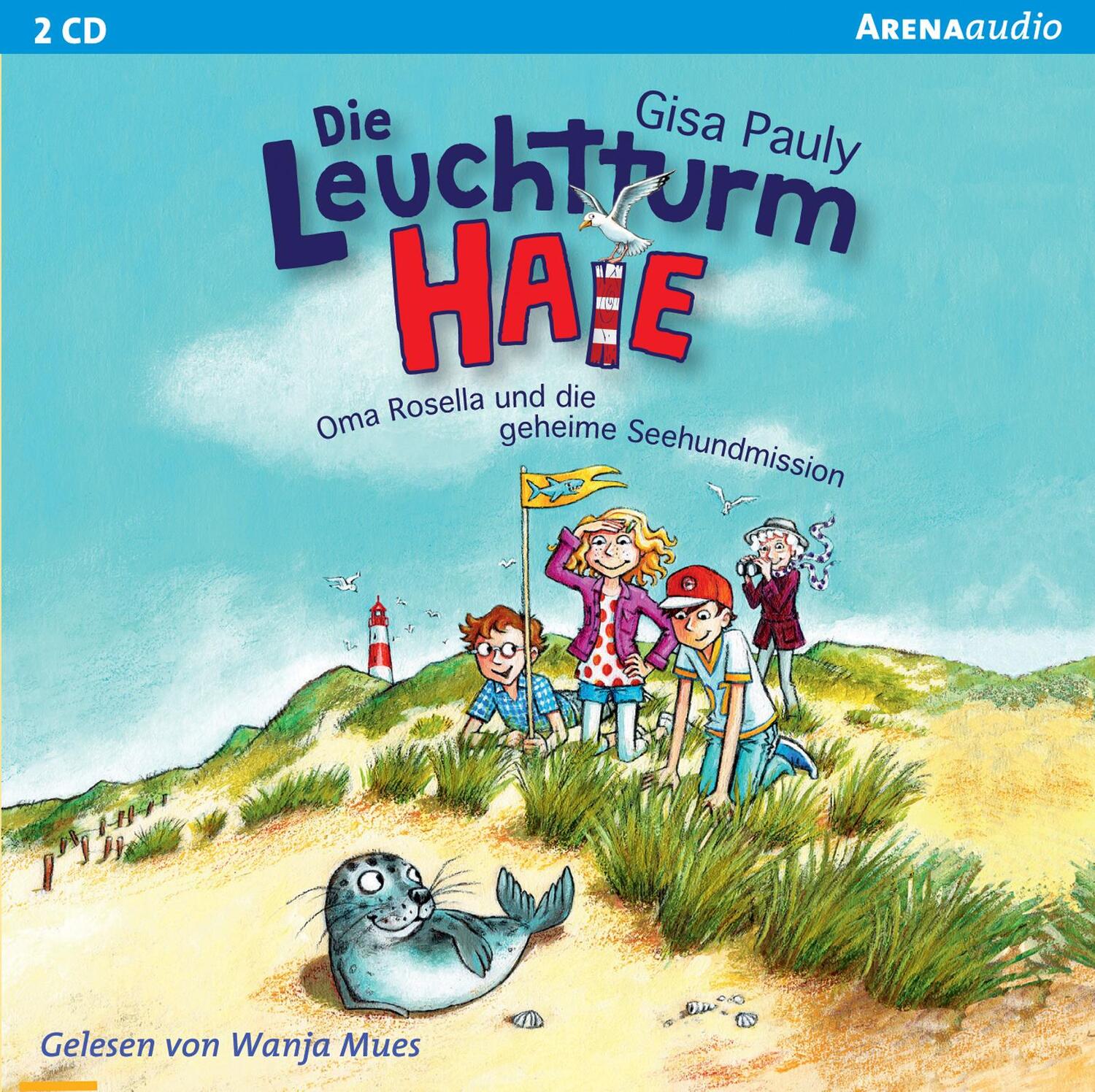 Cover: 9783401240978 | Leuchtturm-HAIE (1). Oma Rosella und die geheime Seehundmission | CD