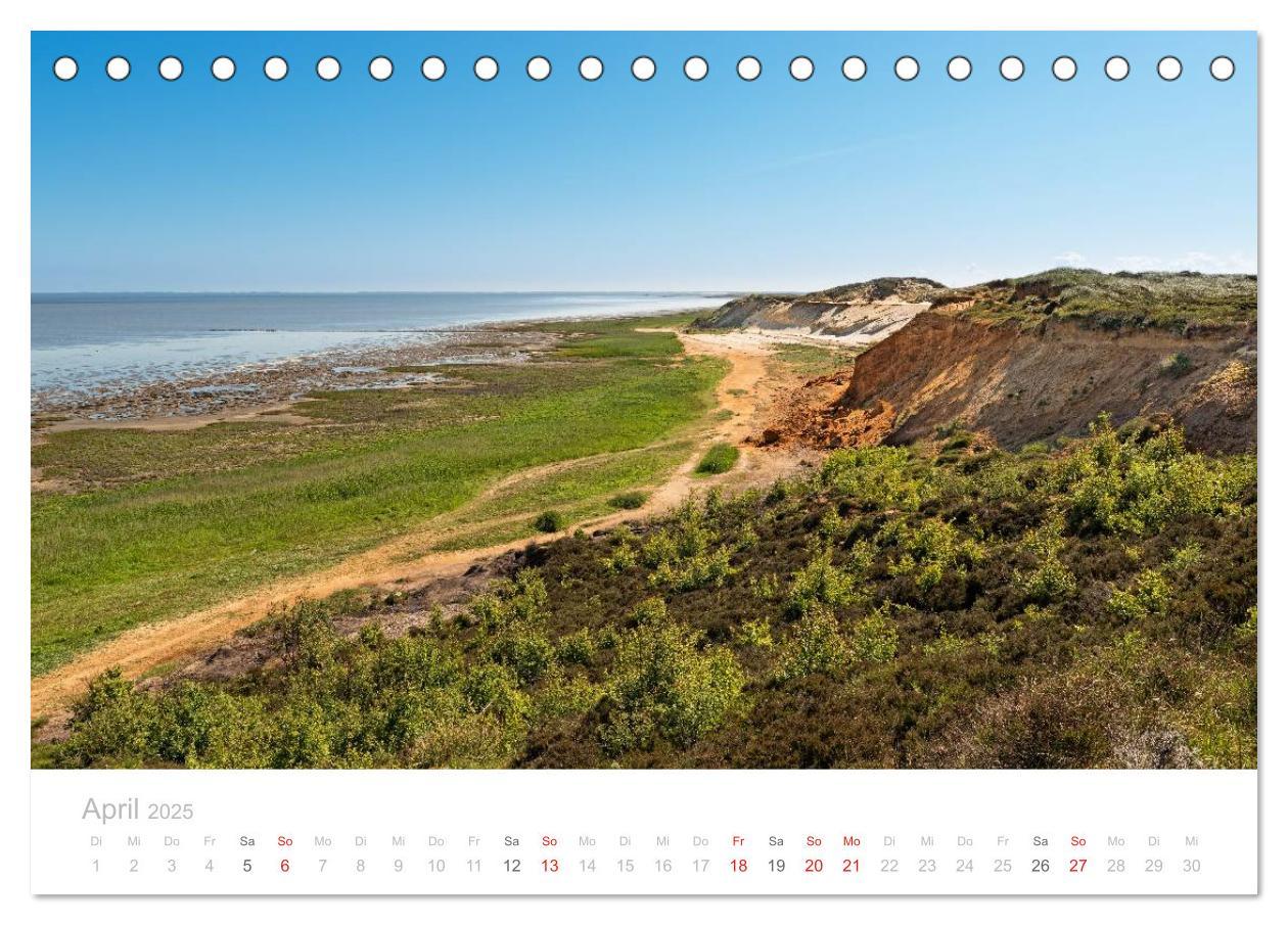 Bild: 9783435590100 | Sehnsucht Sylt (Tischkalender 2025 DIN A5 quer), CALVENDO...