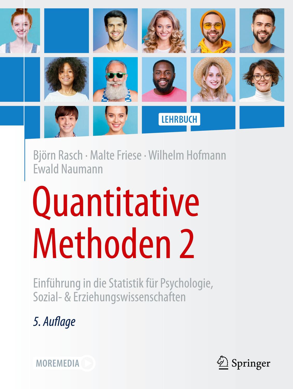 Cover: 9783662632833 | Quantitative Methoden 2 | Björn Rasch (u. a.) | Taschenbuch | 2022