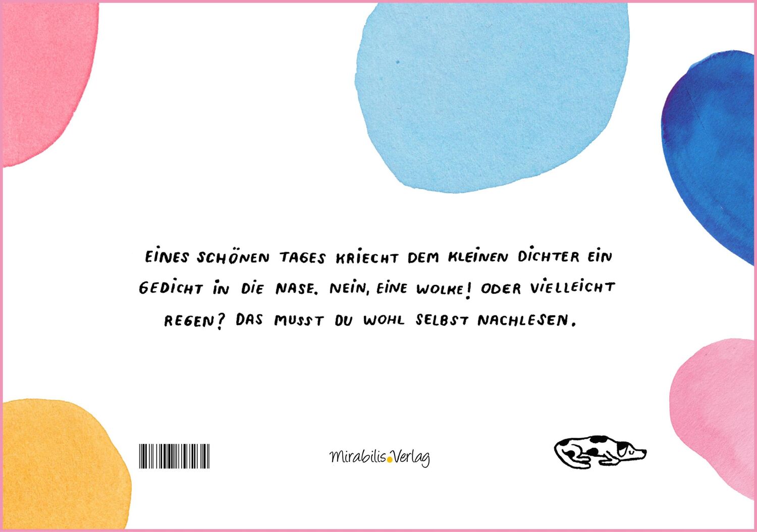 Rückseite: 9783947857234 | Der kleine Dichter und der Duft | Lote Vilma Vitina | Buch | 40 S.