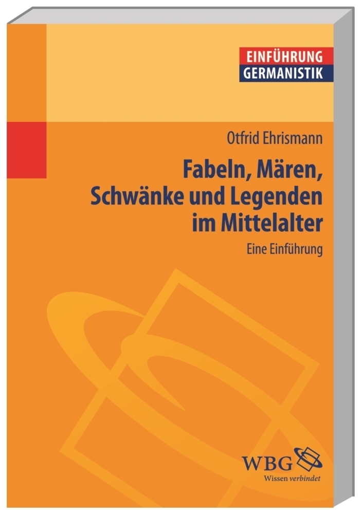 Cover: 9783534230907 | Fabeln, Mären, Schwänke und Legenden im Mittelalter | Eine Einführung