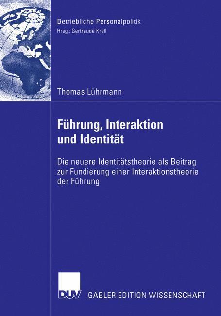 Cover: 9783835003392 | Führung, Interaktion und Identität | Thomas Lührmann | Taschenbuch