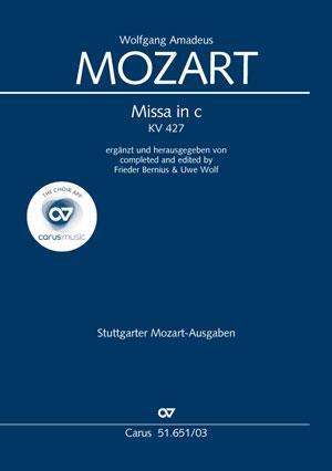 Cover: 9790007171490 | W. A. Mozart: Missa in c KV 427 | Wolfgang Amadeus Mozart | Buch