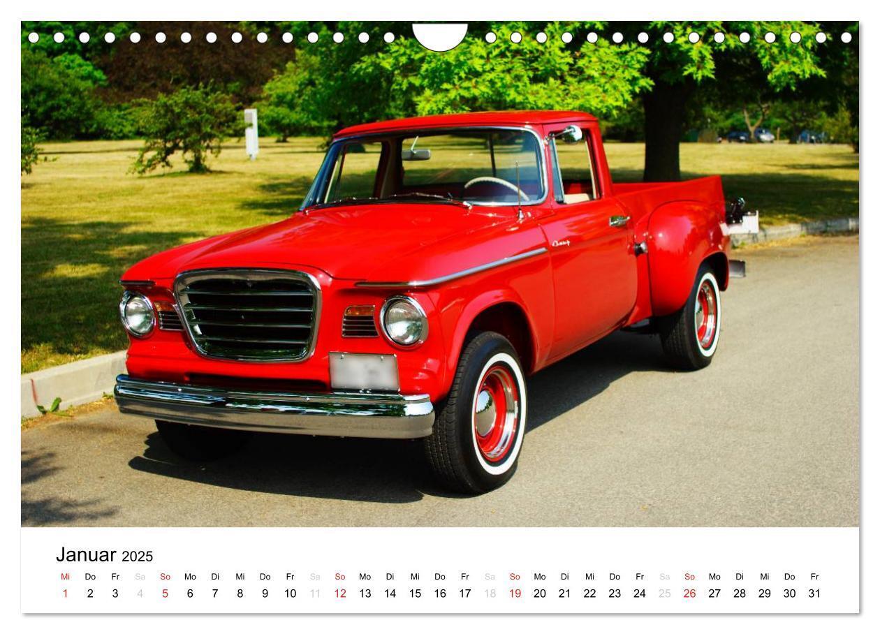 Bild: 9783435476466 | Nord-Amerikanische Pickup's (Wandkalender 2025 DIN A4 quer),...