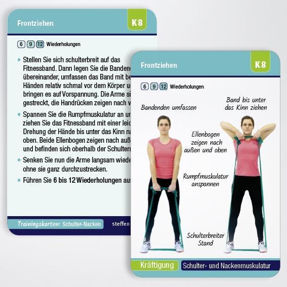 Bild: 9783957990945 | Trainingskarten: Schulter-Nacken | Ronald Thomschke | Taschenbuch