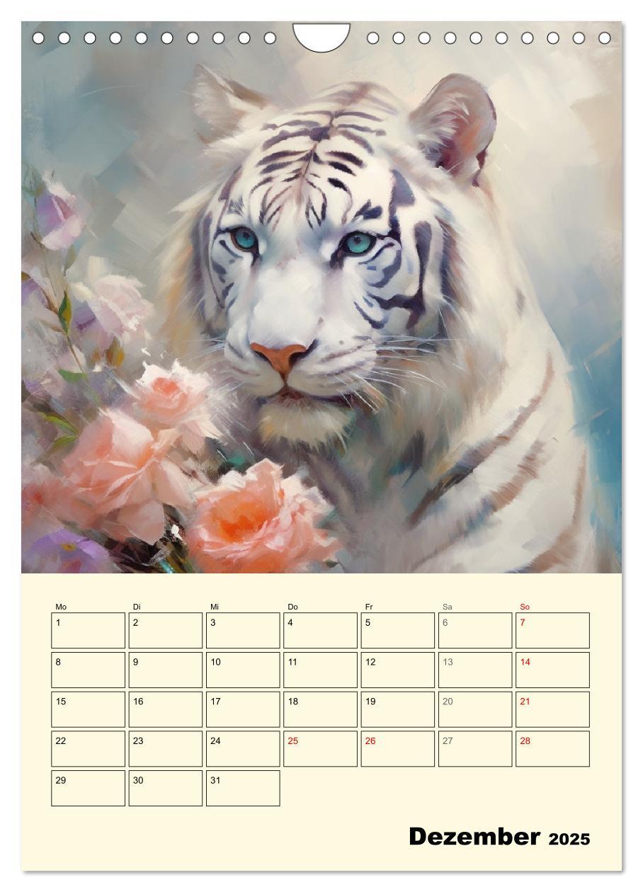 Bild: 9783435865208 | Raubkatzen. Zauberhafte Aquarelle (Wandkalender 2025 DIN A4 hoch),...