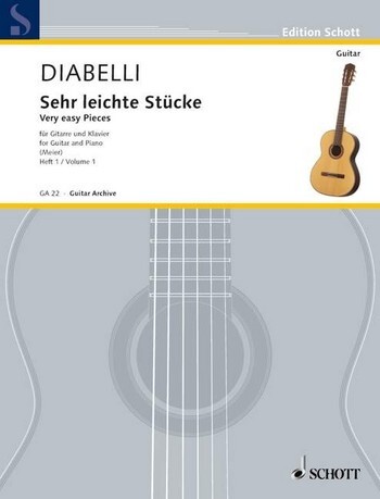 Cover: 9790001094849 | Sehr Leichte Stucke 1 | Anton Diabelli | Buch | Schott Music