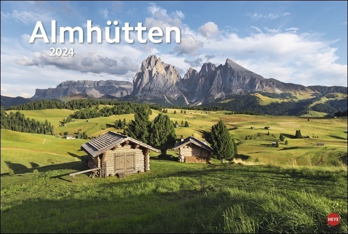 Cover: 9783756403837 | Almhütten Edition 2024. Gemütliche Hütten vor atemberaubendem...