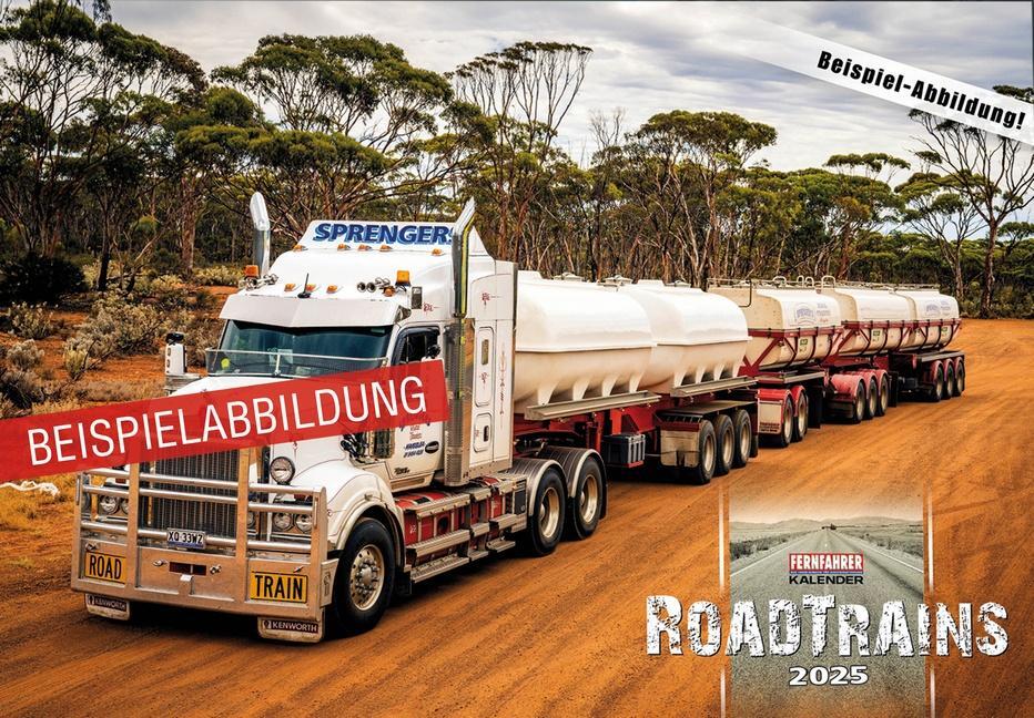 Cover: 9783613322141 | Roadtrains Kalender 2025 | Kalender | 14 S. | Deutsch | 2025