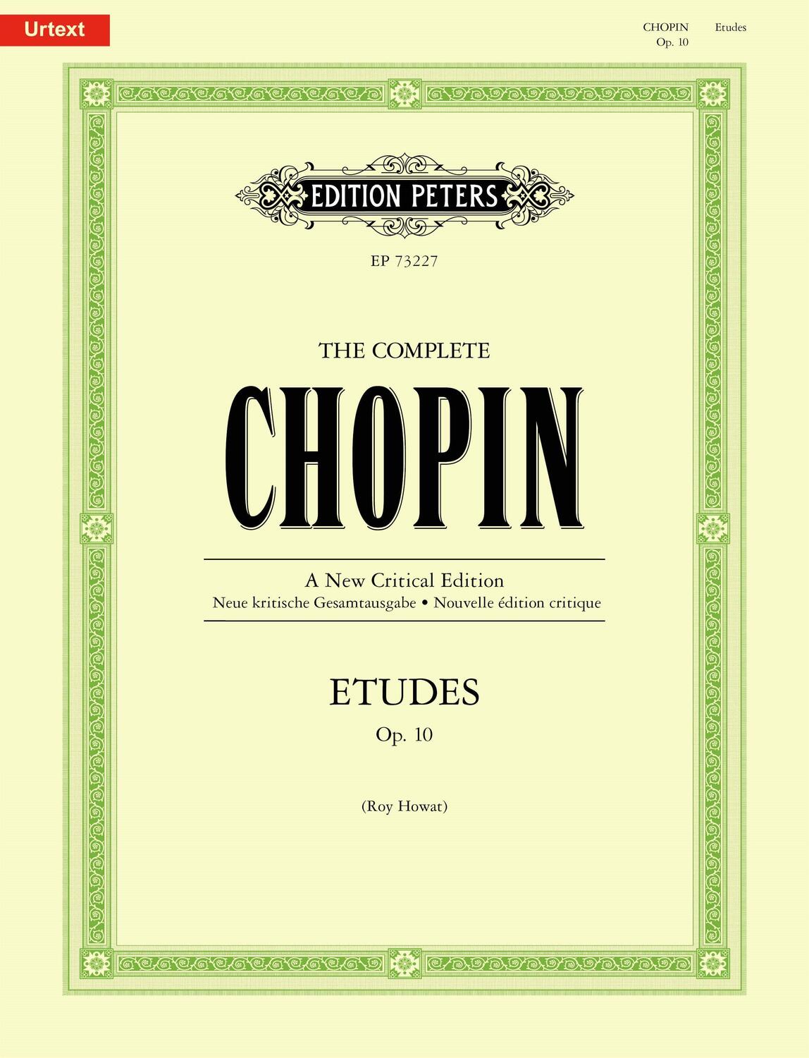 Cover: 9790577015736 | Etüden op. 10 | Sammelband für Klavier | Frédéric Chopin | Broschüre