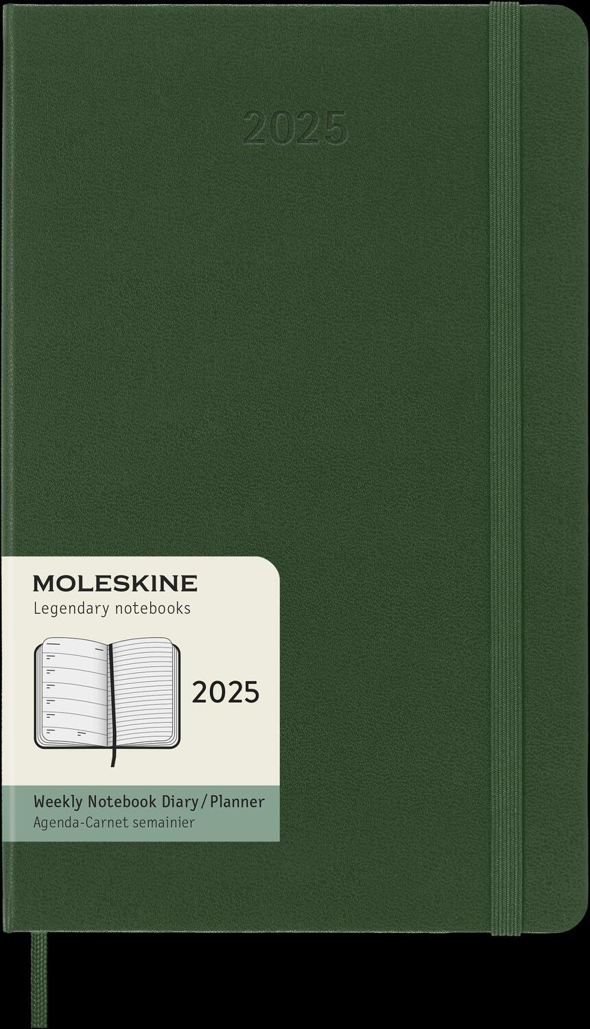 Bild: 8056999270711 | Moleskine 12 Monate Wochen Notizkalender 2025, Large/A5, 1 Wo = 1...