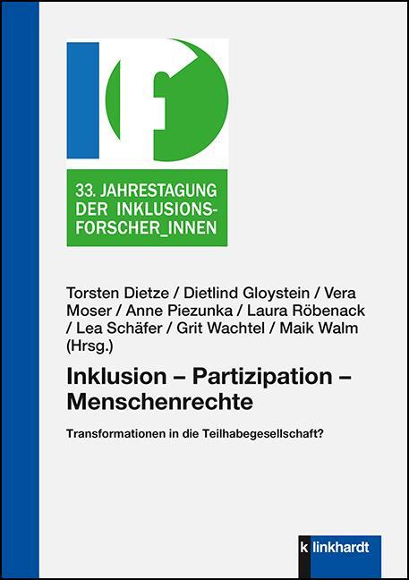 Cover: 9783781523623 | Inklusion - Partizipation - Menschenrechte | Torsten Dietze (u. a.)