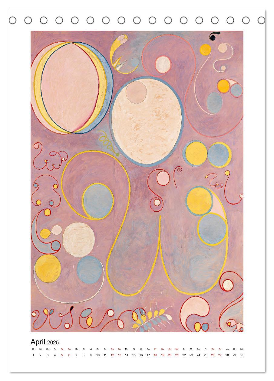 Bild: 9783383968365 | Hilma af Klint - Ein Jahr voller mystischer Kunst (Tischkalender...