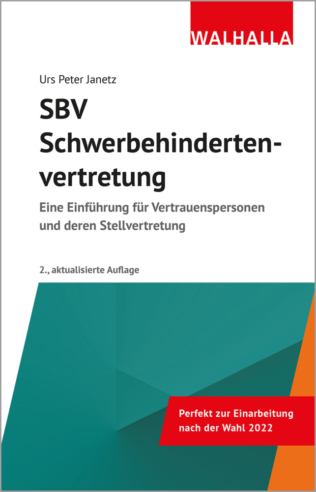 Cover: 9783802915321 | SBV - Schwerbehindertenvertretung | Urs Peter Janetz | Taschenbuch