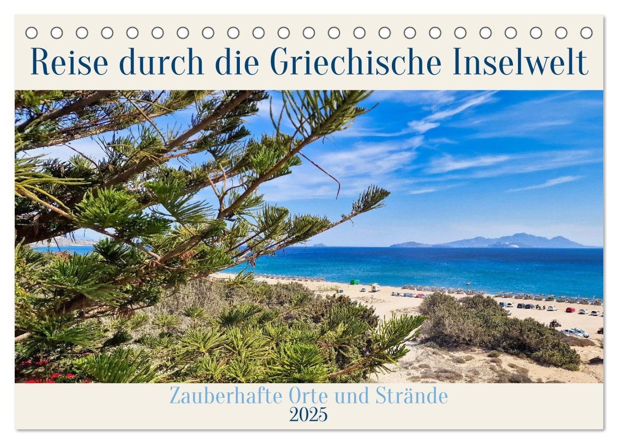 Cover: 9783457219973 | Reise durch die Griechische Inselwelt (Tischkalender 2025 DIN A5...