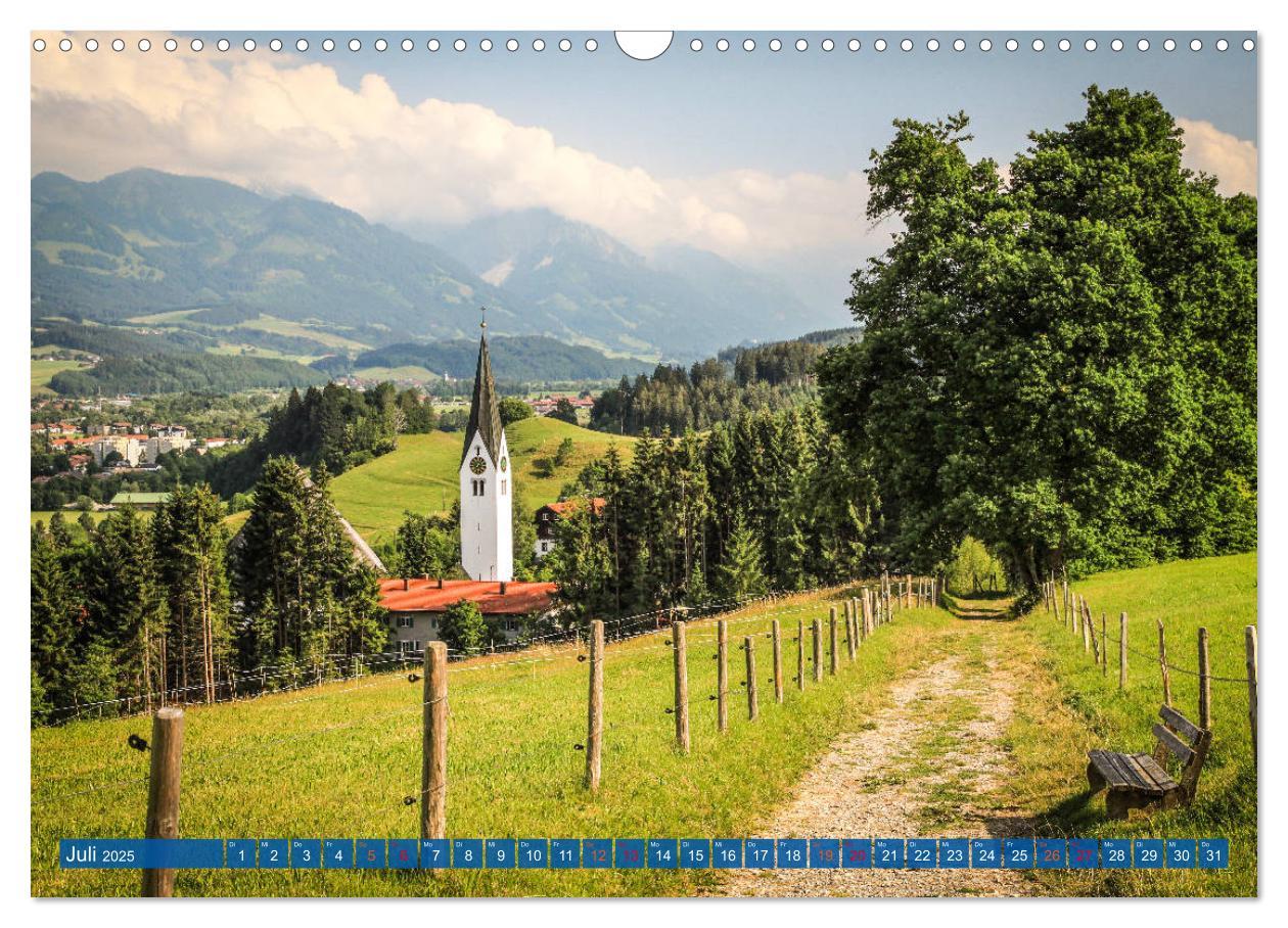 Bild: 9783435192434 | Allgäu - Perle im Süden (Wandkalender 2025 DIN A3 quer), CALVENDO...