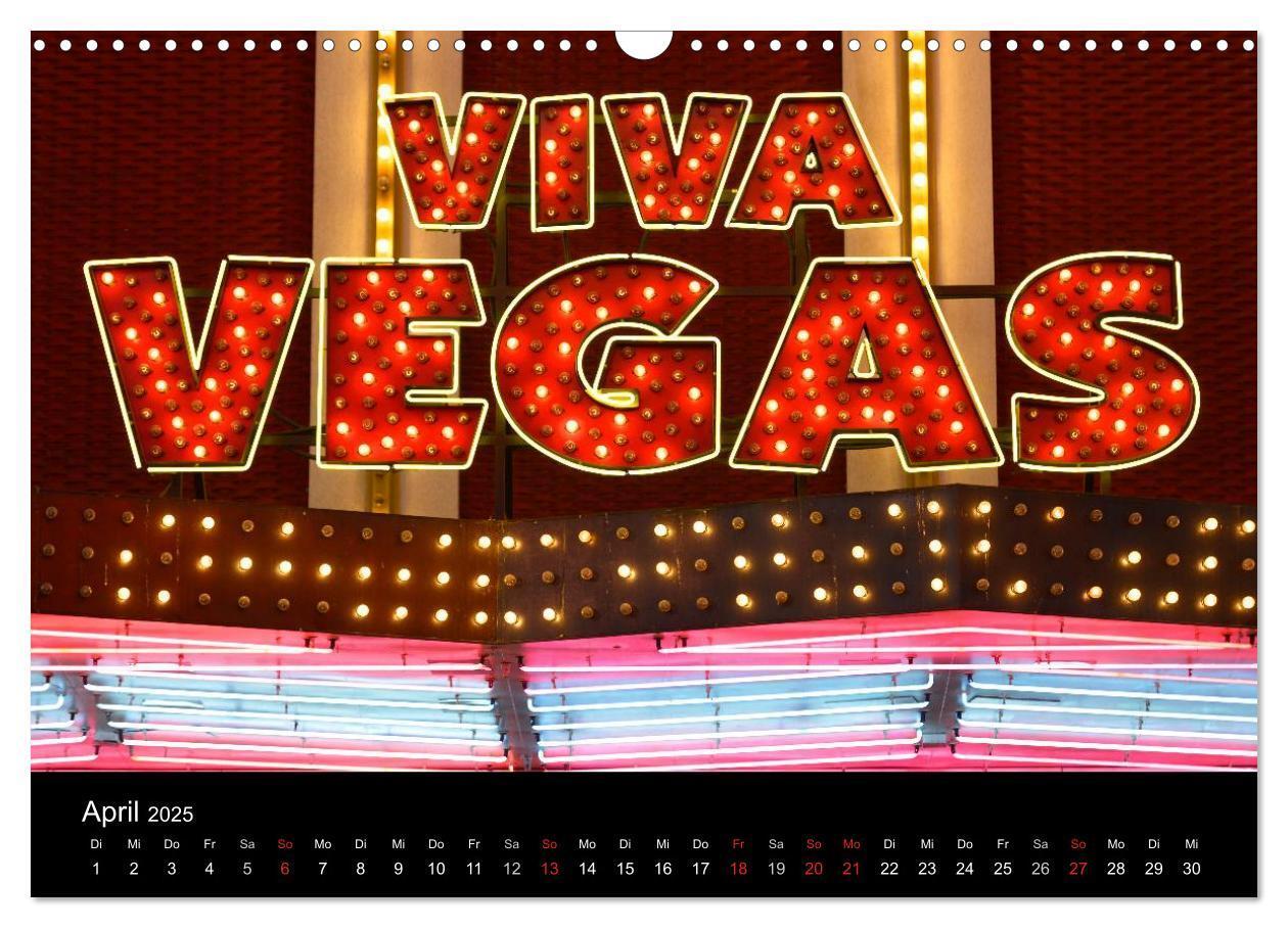 Bild: 9783435840021 | Las Vegas (Wandkalender 2025 DIN A3 quer), CALVENDO Monatskalender