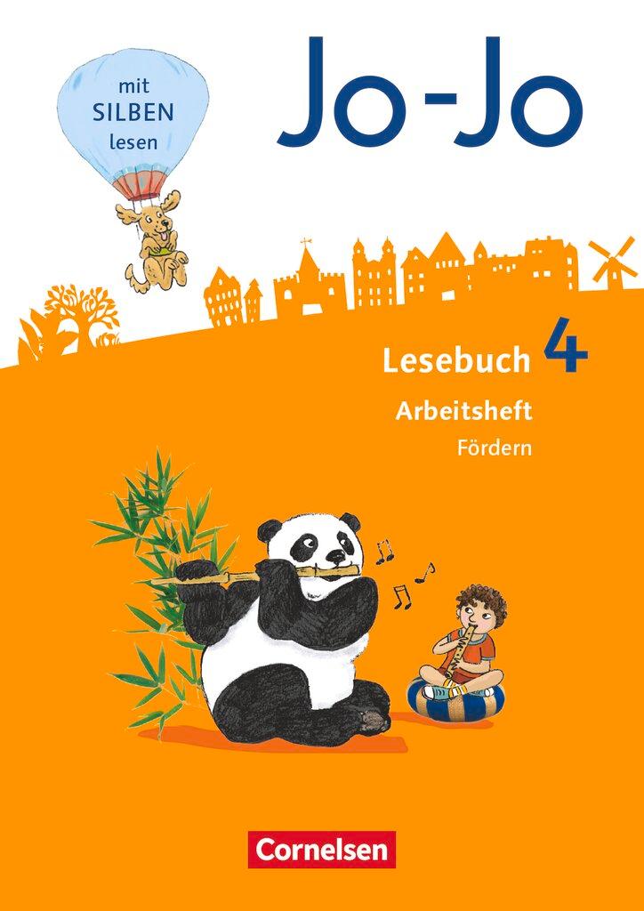 Cover: 9783060808748 | Jo-Jo Lesebuch 4. Schuljahr - Allgemeine Ausgabe - Arbeitsheft Fördern