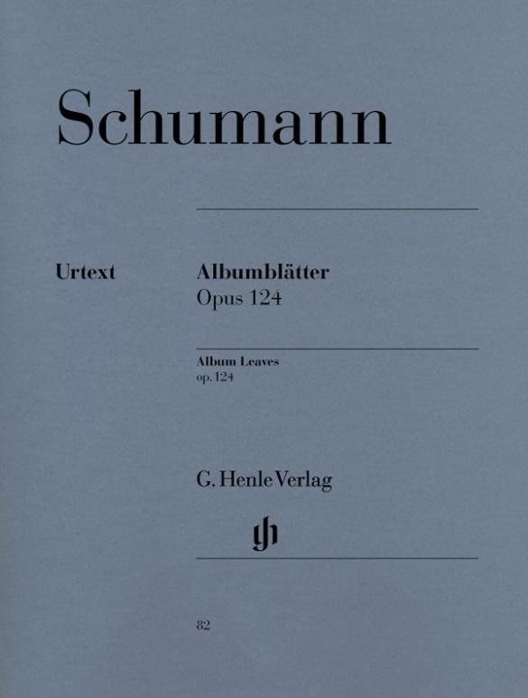 Cover: 9790201800820 | Schumann, Robert - Albumblätter op. 124 | Instrumentation: Piano solo