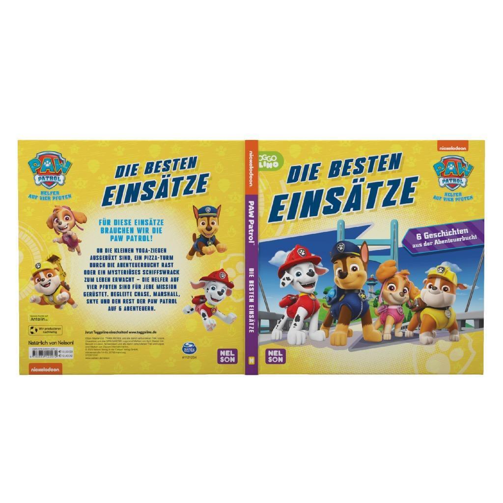 Bild: 9783845122472 | PAW Patrol Geschichtenbuch: Die besten Einsätze | Buch | PAW Patrol