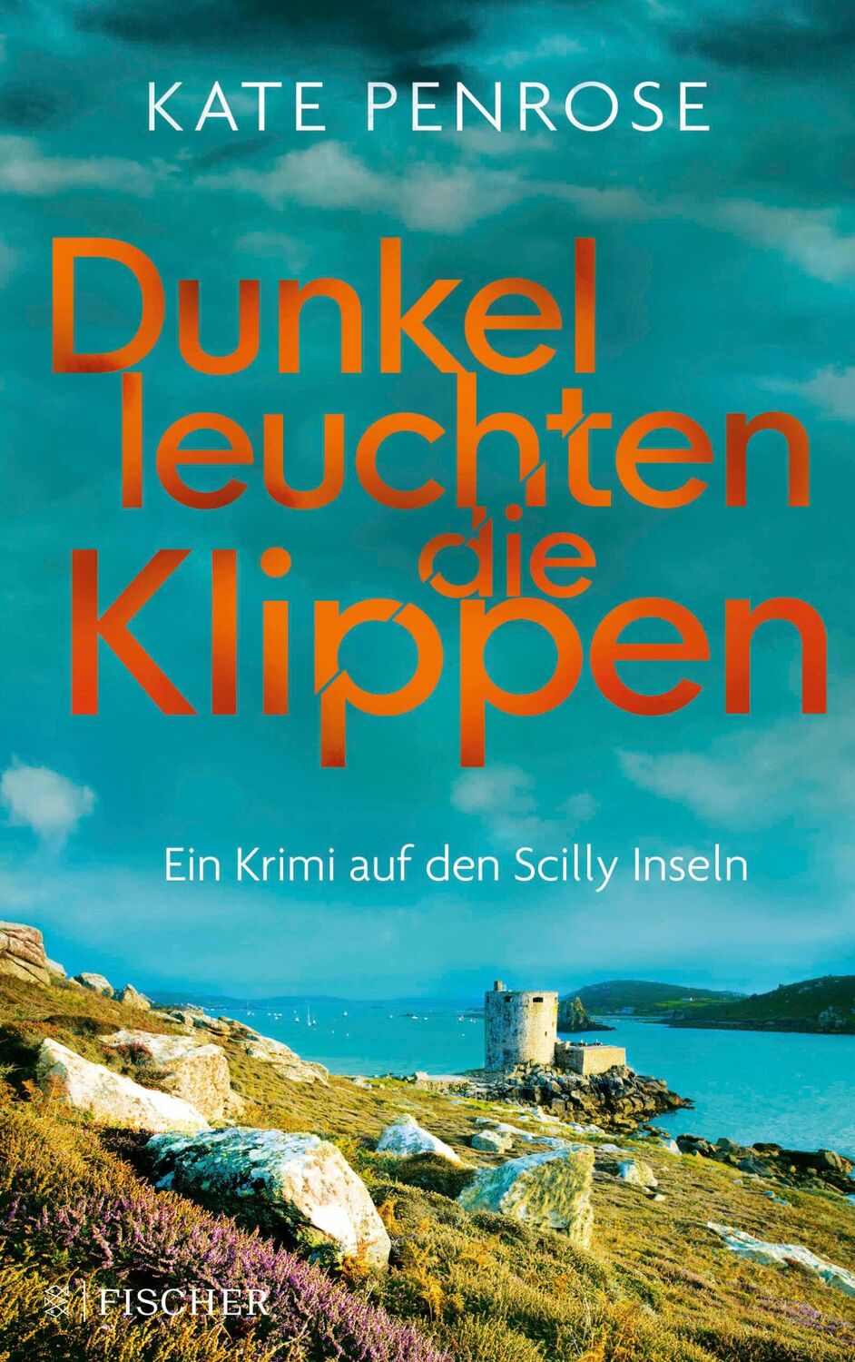 Cover: 9783596703500 | Dunkel leuchten die Klippen | Ein Krimi auf den Scilly-Inseln | Buch