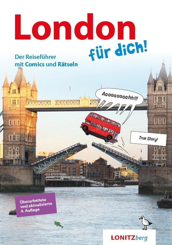 Cover: 9783903289079 | London für dich! | Der Reiseführer mit Comics und Rätseln | Pongracz
