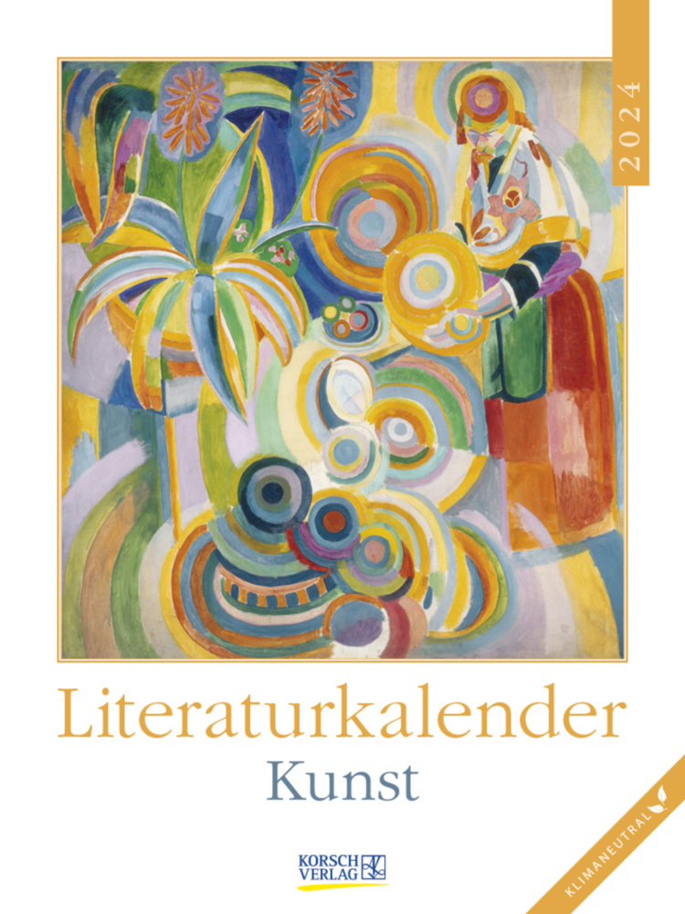 Cover: 9783731870197 | Literaturkalender Kunst 2024 | Korsch Verlag | Kalender | 54 S. | 2024