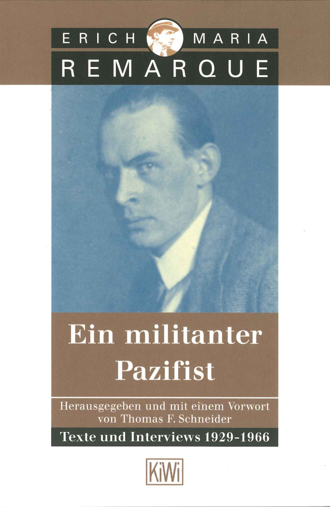 Cover: 9783462027327 | Ein militanter Pazifist | Erich Maria Remarque | Taschenbuch | 160 S.