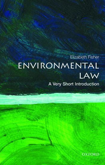 Cover: 9780198794189 | Environmental Law: A Very Short Introduction | Elizabeth Fisher | Buch