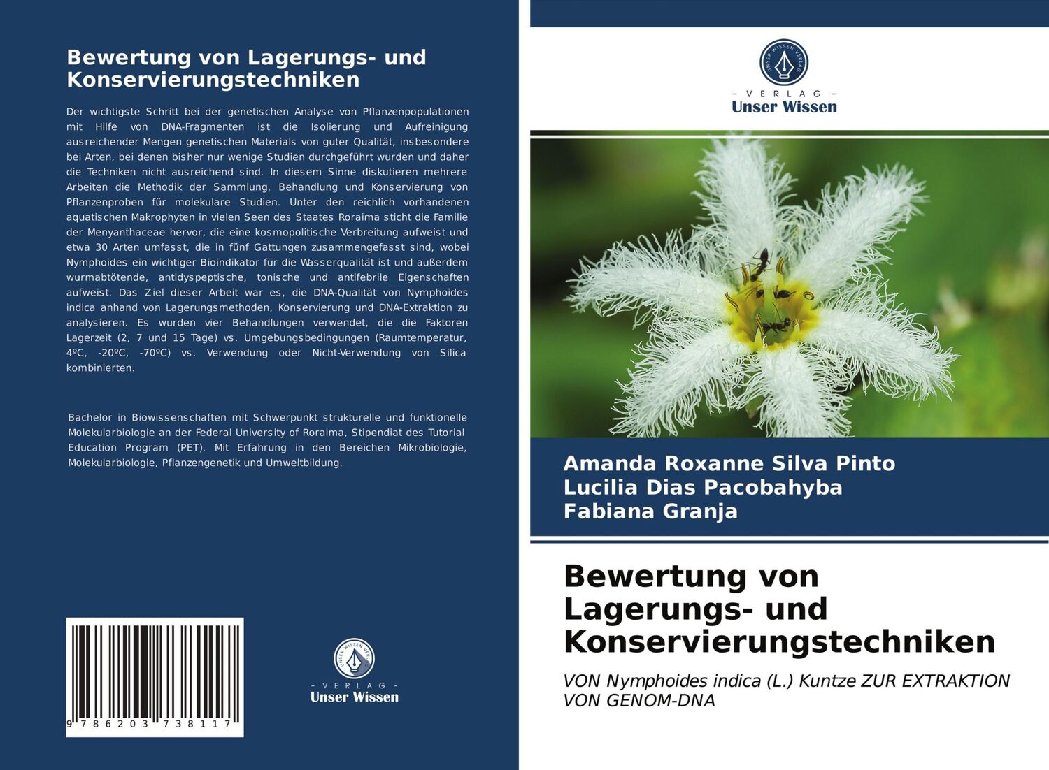 Cover: 9786203738117 | Bewertung von Lagerungs- und Konservierungstechniken | Pinto (u. a.)